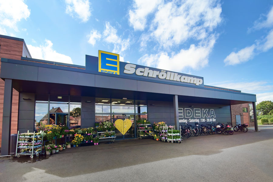 EDEKA Schröllkamp Krummhörn Außenansicht