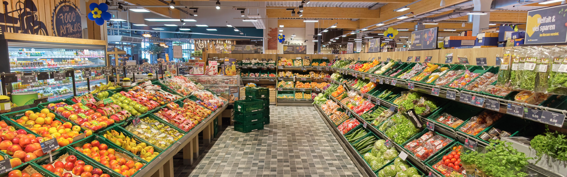 Obst Gemüse Abteilung