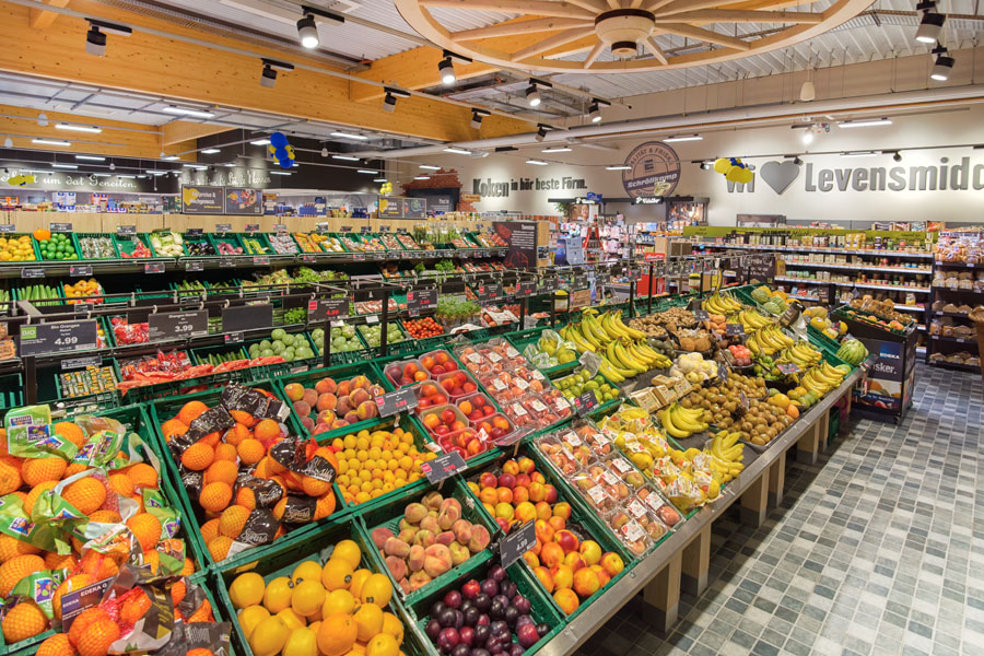 Obst Gemüse Abteilung